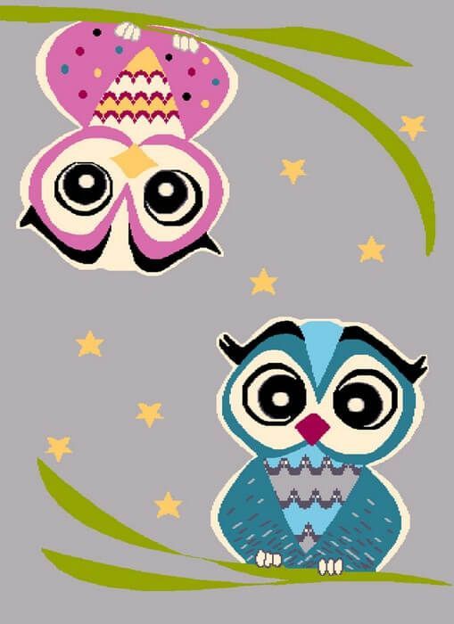 детский FUNKY TOP Owl grey