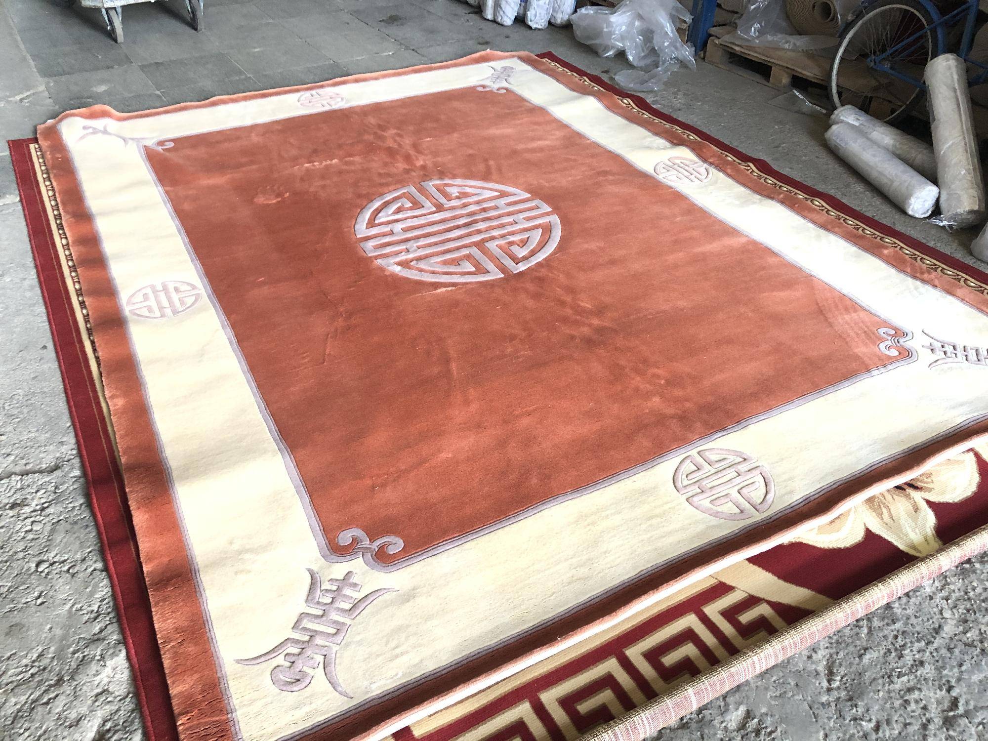 Ковер 90 LINE WOOLEN HANDK-KNOTTED 6101 TERRA