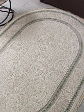 Ковер MELODY 30896U CREAM / CREAM Овал