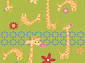 детский FUNKY GIRAFFE a lime