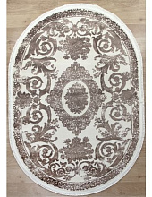 Ковер PANDORA 0019S BEIGE / L.BROWN Овал