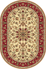 Ковер  STANDARD SAMIR cream ОВАЛ 
