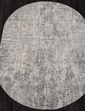 Ковер LIMAN F165 CREAM-BLUE Овал