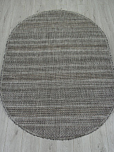 Ковер KAIR S157 DARK GRAY Овал