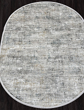 Ковер LORENZO C270AJ GREY / BLUE Овал