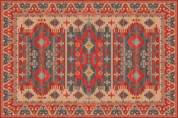 Ковер шерстяной Floare COZMIN 588-62336
