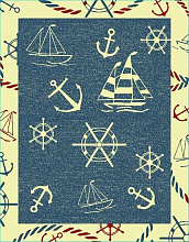 МОРСКОЙ якоря-кораблики-штурвалы