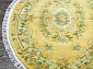 90 LINE WOOLEN HANDK-KNOTTED 6057A YELLOW Овал