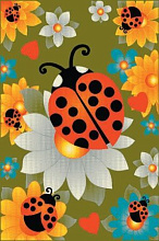 Детский ковер Божья коровка MANGO 11470-130