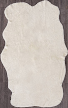 Ковер Мутон Sheepskin Sheepskin 95x190 белый