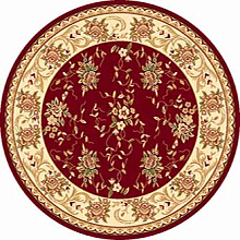 Ковер VALENCIA 5455 RED Круг