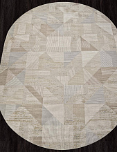 AFINA F416AD BEIGE / L.BROWN Овал