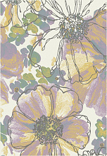 с цветами IZUMRUD C045 CREAM