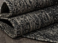 Ковер-циновка KAIR-A S129 BLACK-GRAY Овал
