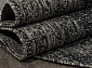 Ковер-циновка KAIR S129 BLACK-GRAY Овал
