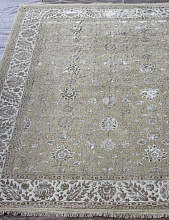 Индия шерсть шелк 14x14 802 BEIGE / IVORY