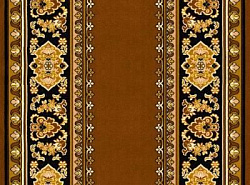 Ковровая дорожка Кремлевская 971 коричневая