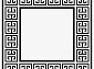 ручной работы МЕАНДР white and black