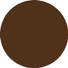 COMFORT SHAGGY 2 S600 BROWN Круг