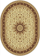 Ковер шерстяной Floare ISFAHAN 207-61149 ОВАЛ 
