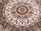 SHAHREZA D206 CREAM-BROWN Круг