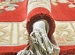 90 LINE WOOLEN HANDK-KNOTTED SHD-87 RED Овал