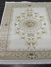 Ковер LORA 09005A BEYAZ / BEYAZ