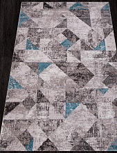 Ковер TEMPO 01459A C.POLY GREY / L.BLUE