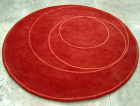 RETRO ROUND red