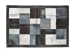 Сшивной ковер из шкур Натюрель КРОКО