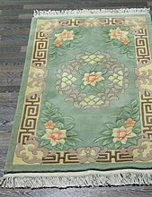 Ковер 90 LINE WOOLEN HANDK-KNOTTED 0023 LIME