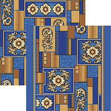 Ковер принт обр 8-ми цветное полотно p1519a5p 37