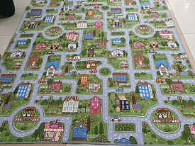 Детский ковер-палас  LITTLE TOWN-A