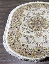 Ковер MASHAD PRESTIGE 02353A CREAM/CREAM Овал