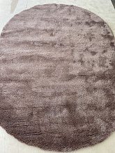 SOFT SHAGGY A09 DARK / BEIGE Овал