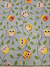 Детский ковер-палас OWLS серый