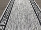 Ковровая дорожка циновка VEGAS S002 GRAY-BLACK