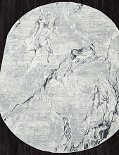 Ковер NENSI GL071G GREY / GREY Овал