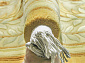 90 LINE WOOLEN HANDK-KNOTTED EG-36 CREAM Овал
