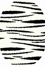 SHAGGY ULTRA s608 BONE-BLACK Овал