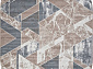 SIERRA-A F354 BEIGE-BLUE Овал