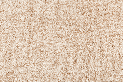 Ковер шерсть+хлопок Snow Shag Natural с антискользящей подложкой