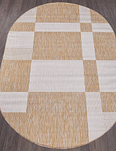 циновка ВЕГАС S005 BEIGE Овал