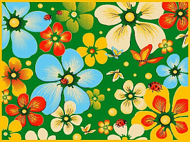 детский Цветочная полянка 1521