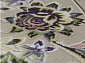 с цветами NAPOLI 9005A LILAC / LILAC