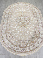 ZARINA A050B L.BEIGE / CREAM Овал