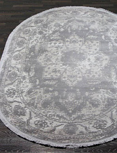 Ковер TRUVA 08311G GREY / GREY Овал