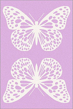 SOFT Butterfly rose Бабочки