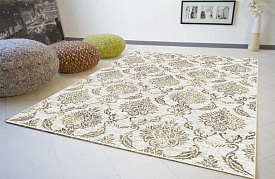 Маленький рельефный ковер из вискозы GENOVA 38369 2565 61 (0.65*1.1)