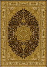 Ковер из вискозы Comtesse 02M043 coffe gold